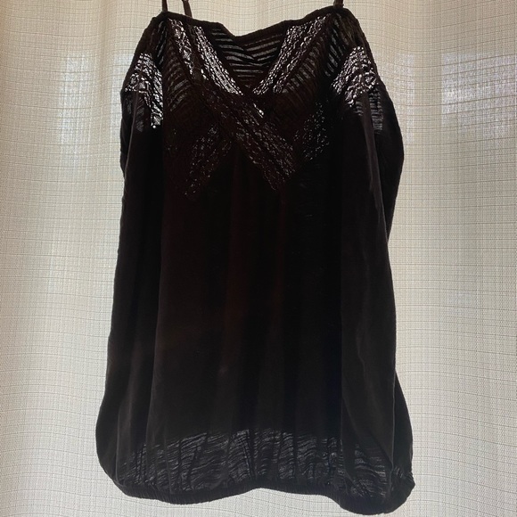 American Eagle Grey Blouse - Picture 3 of 4